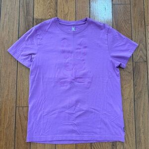 Psycho Bunny - Purple Graphic T-Shirt - Size 4 (Fits like M)